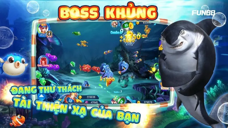 Game Fishing Joy gây ấn tượng với giao diện đồ họa dễ thương