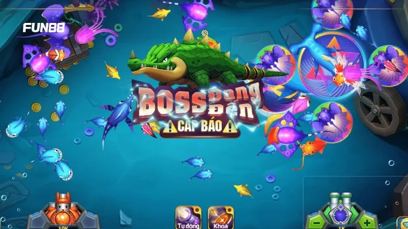 Học lỏm cách bắn cá dễ thắng