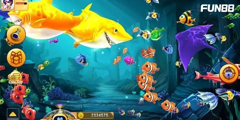 Trước khi muốn nhắm bắn vào các con cá lớn hoặc boss thì bạn hãy tích lũy đạn